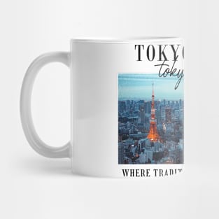 Tokyo Tower Tokyo Japan Mug